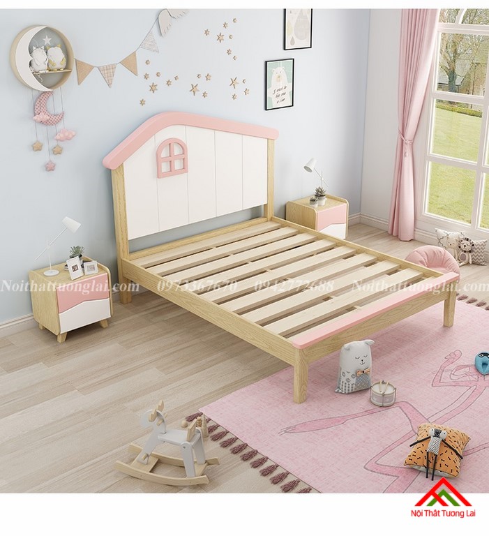 Giường ngủ trẻ em cho bé gái GB6806 5