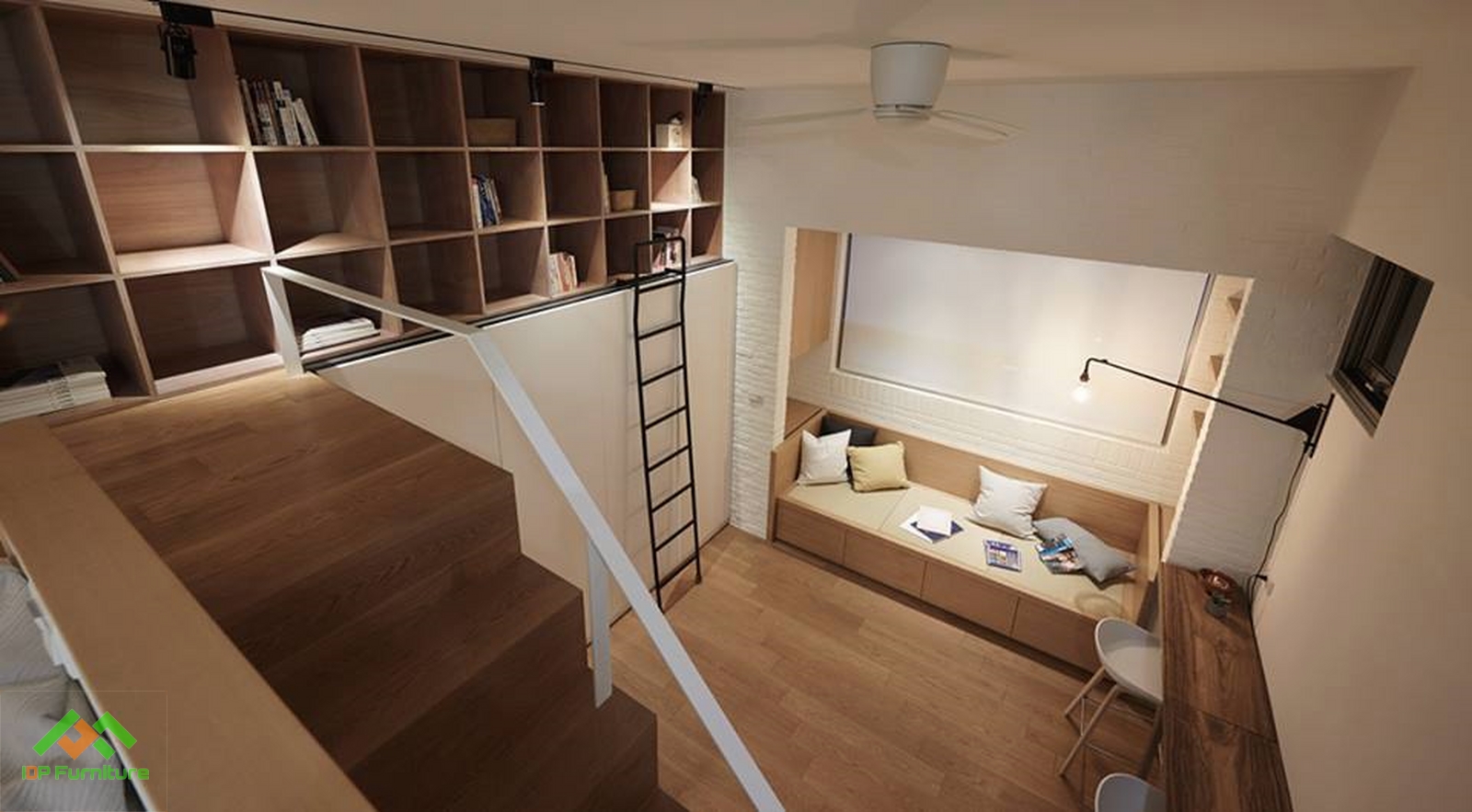 Thiết kế căn hộ nhỏ dưới 30m hiện đại và cá tính