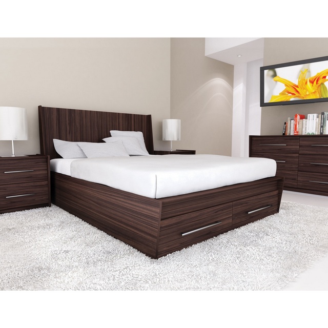 Top 10 mẫu giường gỗ công nghiệp thịnh hành nhất 2
