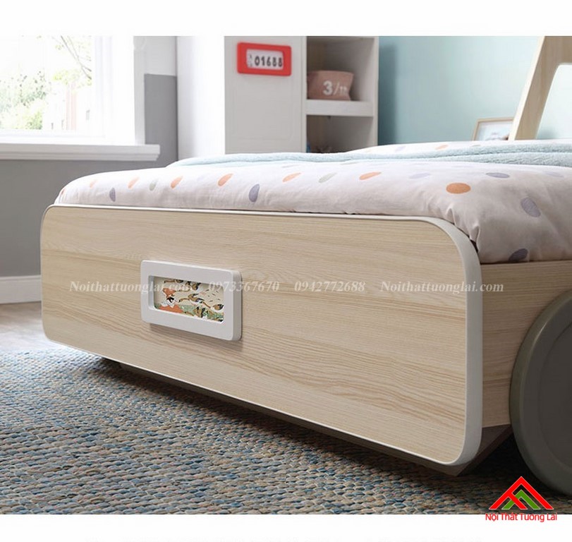 Giường ngủ trẻ em gỗ công nghiệp GB6801 6