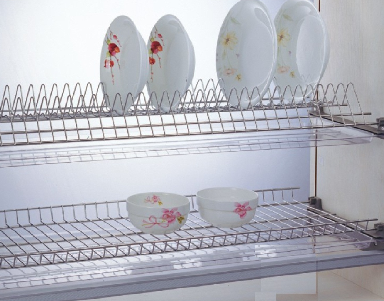 Phụ kiện tủ bếp - Giá để bát đĩa