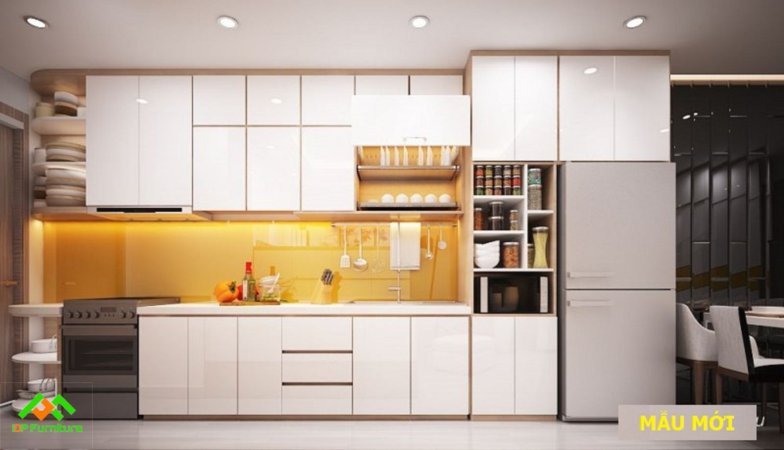 Top 50 mẫu thiết kế nội thất tủ bếp đẹp nhất