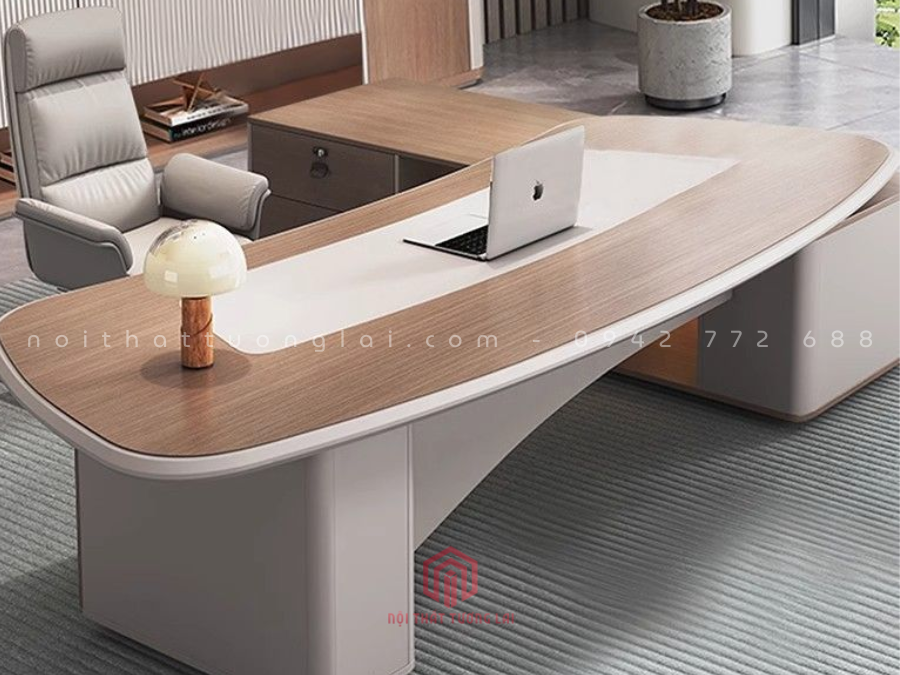 Bàn làm việc giám đốc hiện đại chữ L BGD6815