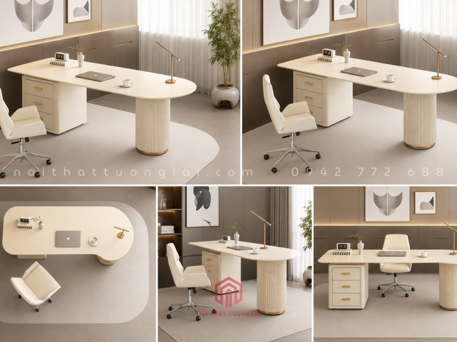 Bàn Giám Đốc sang trọng và đẳng cấp Dành cho Nữ BGD6816