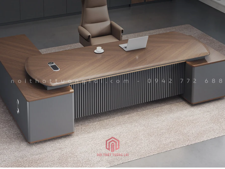 Bàn Giám Đốc Cao Cấp mẫu mới mang thiết kế sang trọng BGD6820