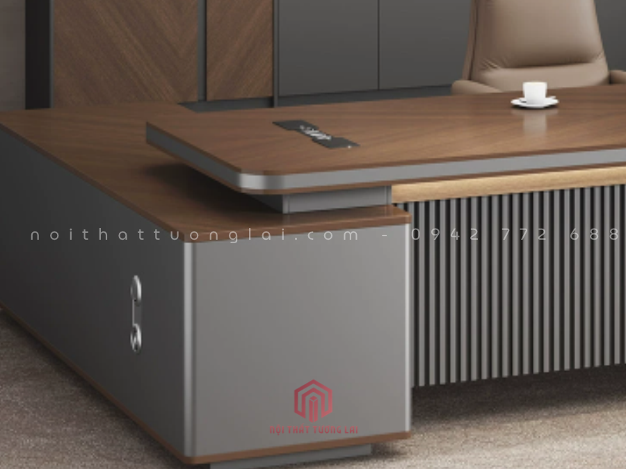 Bàn Giám Đốc Cao Cấp mẫu mới mang thiết kế sang trọng BGD6820