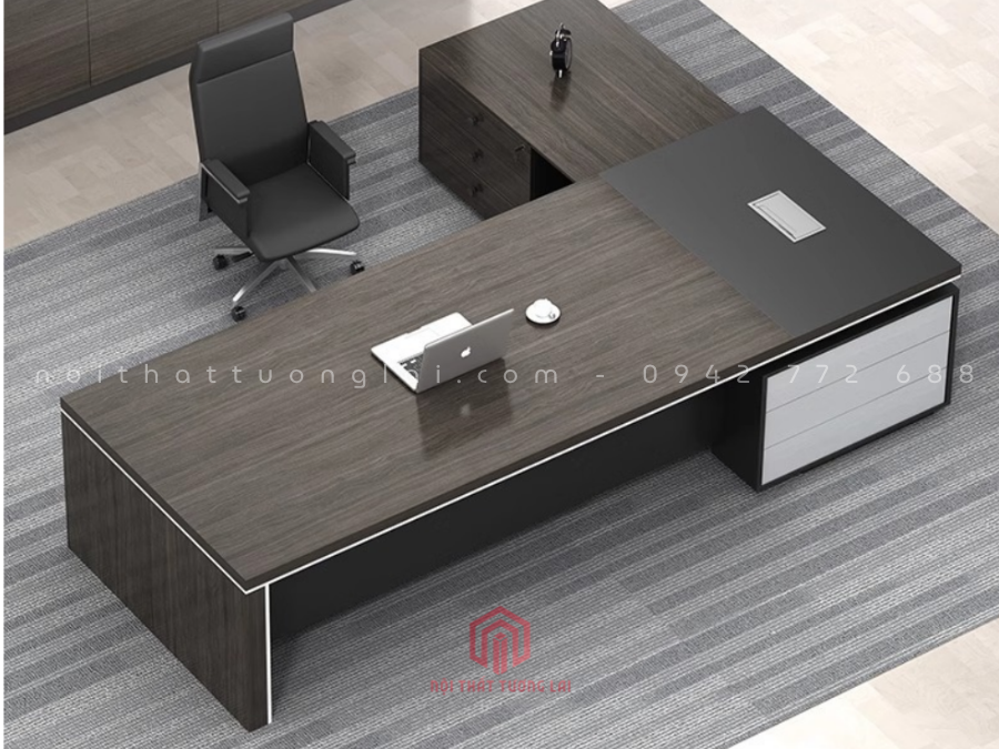 Mẫu bàn giám đốc giá rẻ đẹp đơn giản BGD6825