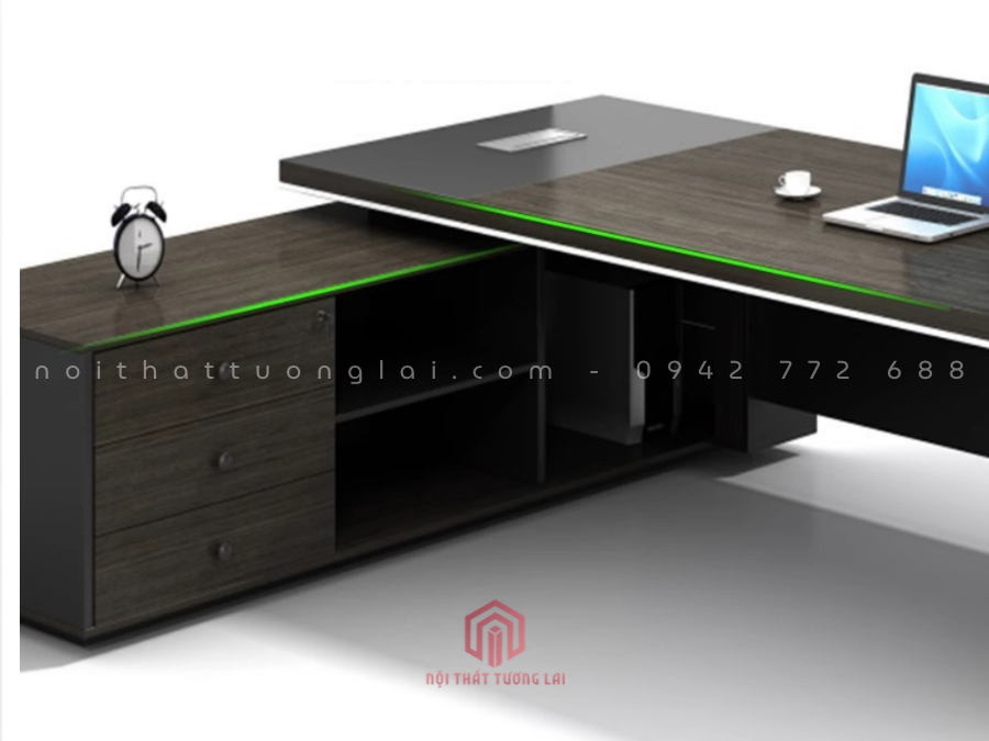 Mẫu bàn giám đốc giá rẻ đẹp đơn giản BGD6825