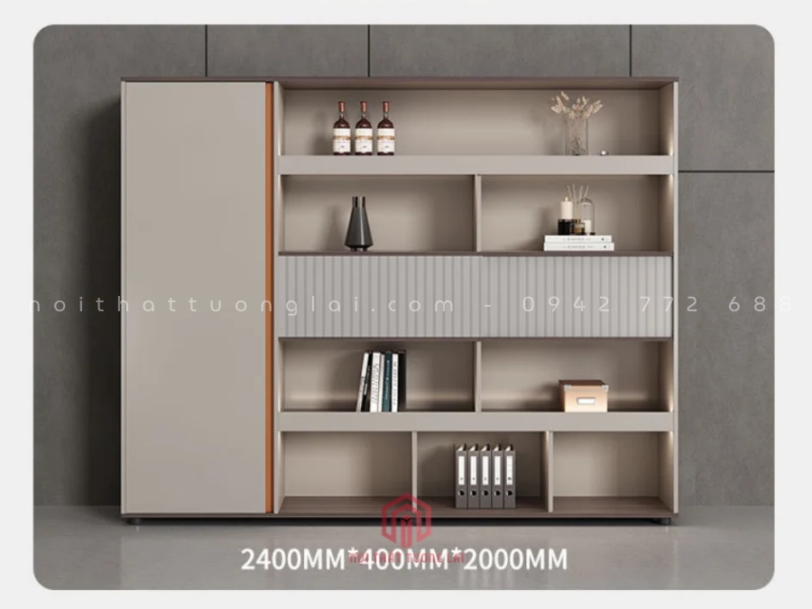 Mẫu bàn giám đốc chữ L hiện đại gỗ công nghiệp BGD6827