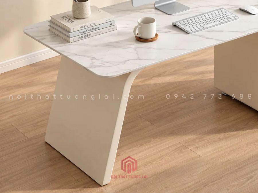 Mẫu bàn giám đốc nữ đẹp, trang nhã, sang trọng BGD6829