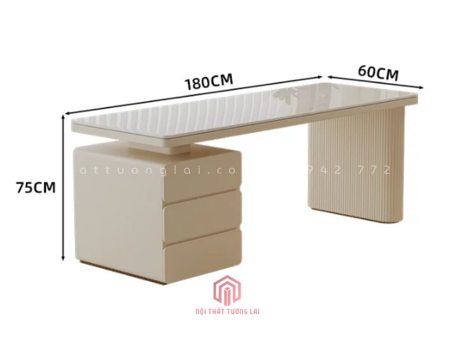 Bàn Giám Đốc Nữ Đẹp, Hiện Đại BGD6830
