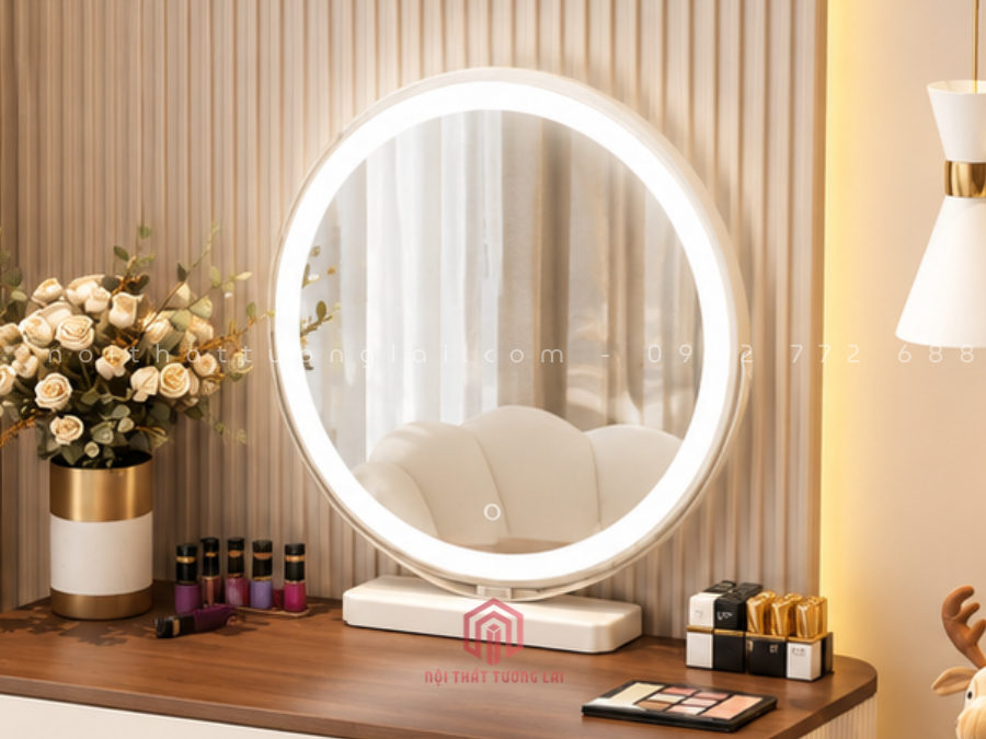 Bàn Trang Điểm Gỗ, Bàn Phấn Đẹp Mẫu Mới 2026 BP6832