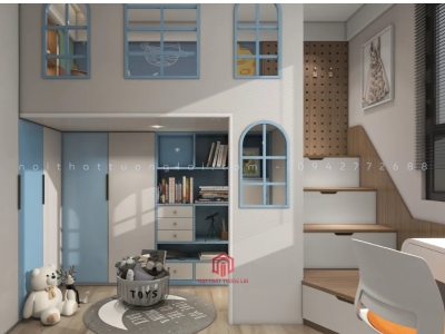 Mẫu thiết kế phòng cho bé đẹp