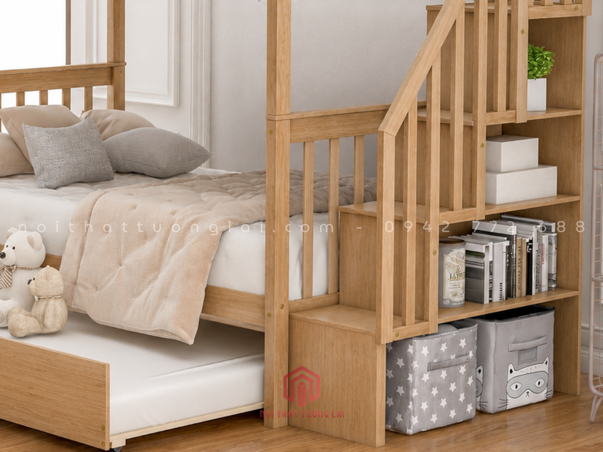 Giường 3 Tầng Trẻ Em Cho Bé Trai, Bé Gái GT6872