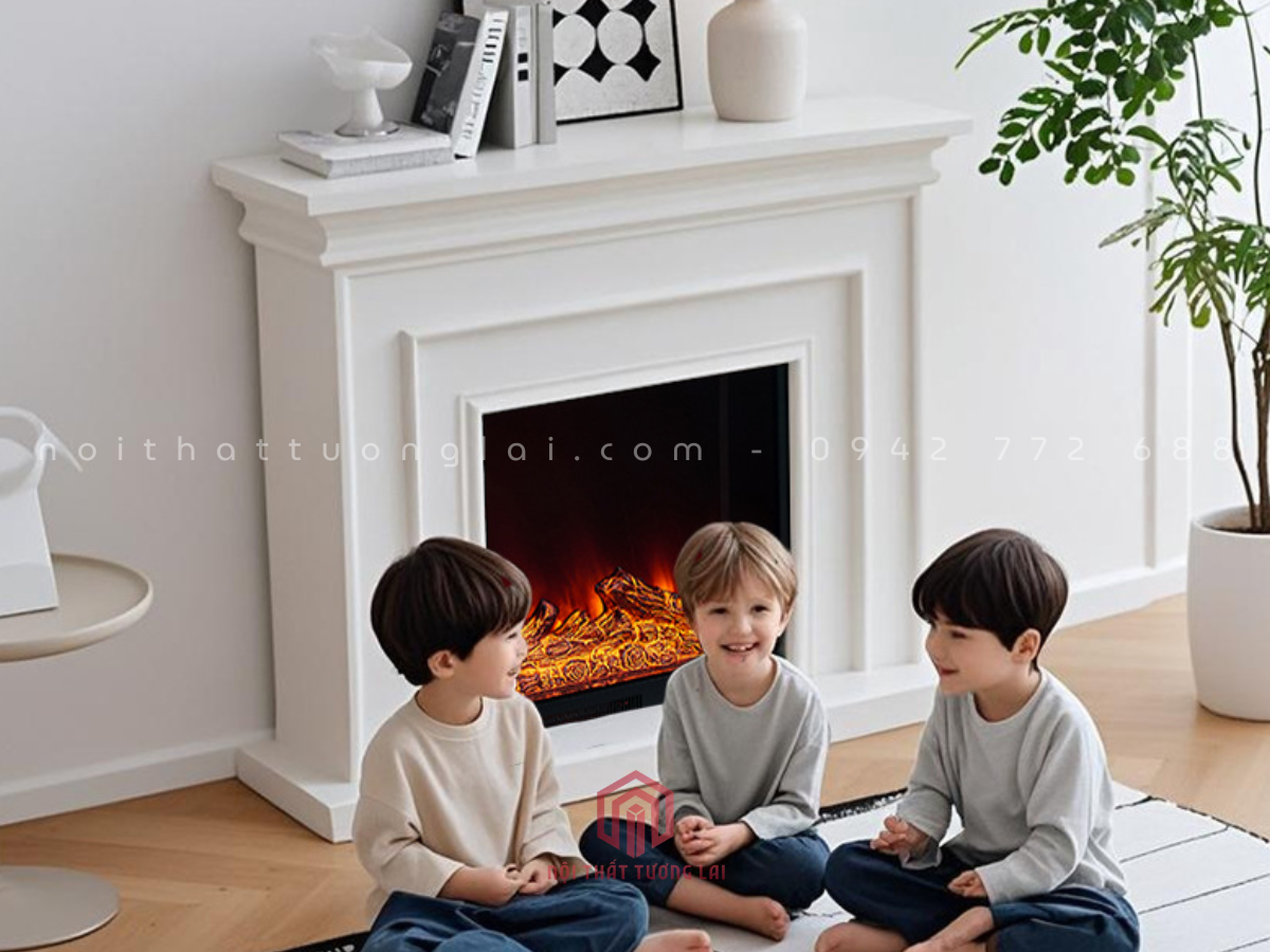 Lò Sưởi Trang Trí Hiện Đại LSH6801