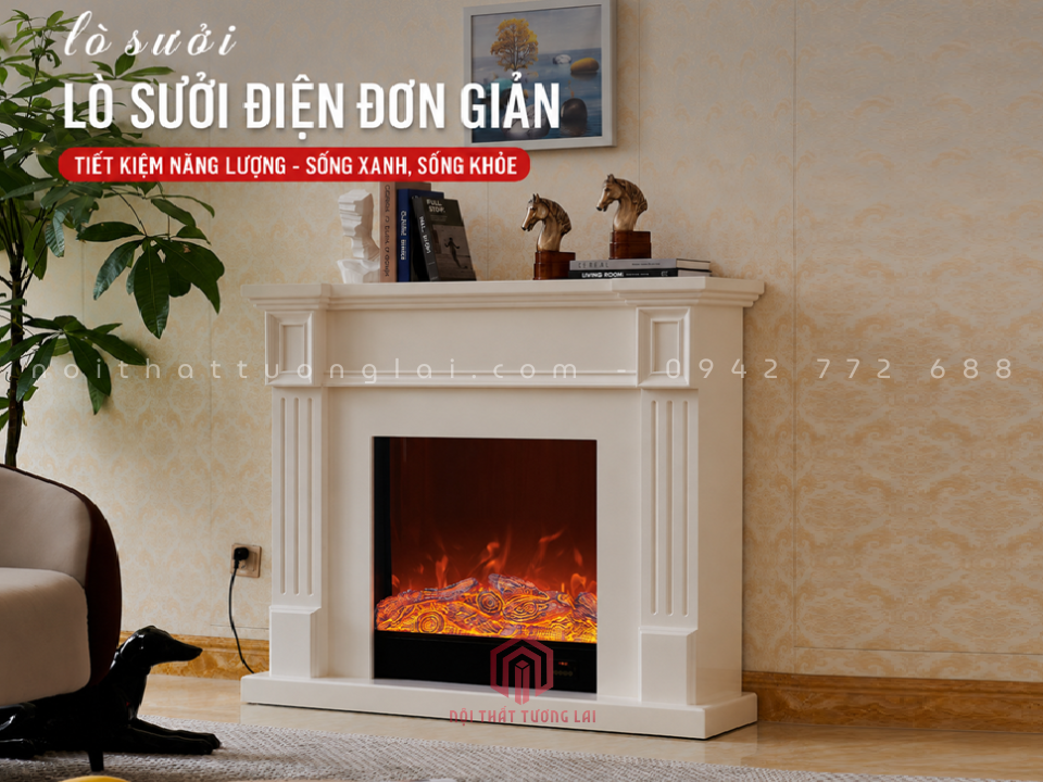 Lò Sưởi Hiện Đại Kiểu Pháp LSH6803