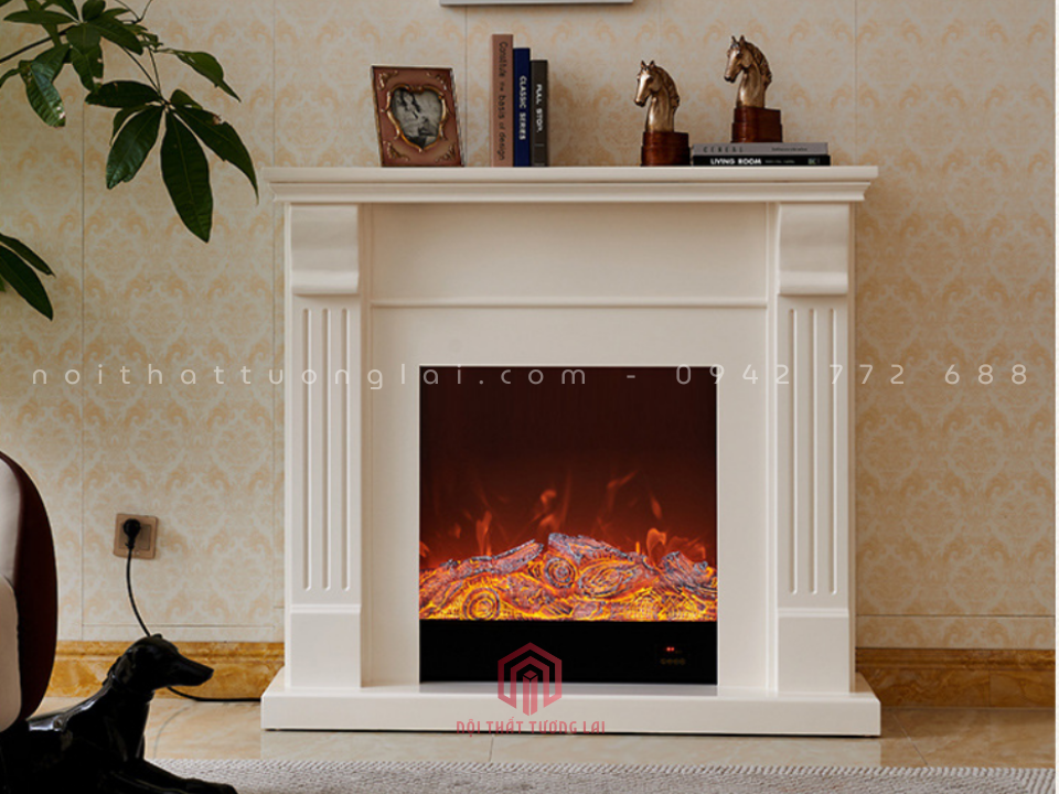 Lò Sưởi Trang Trí Kiểu Pháp Hiện Đại LSH6804