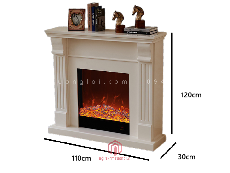 Lò Sưởi Trang Trí Kiểu Pháp Hiện Đại LSH6804
