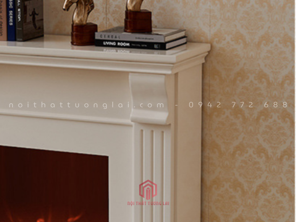 Lò Sưởi Trang Trí Kiểu Pháp Hiện Đại LSH6804