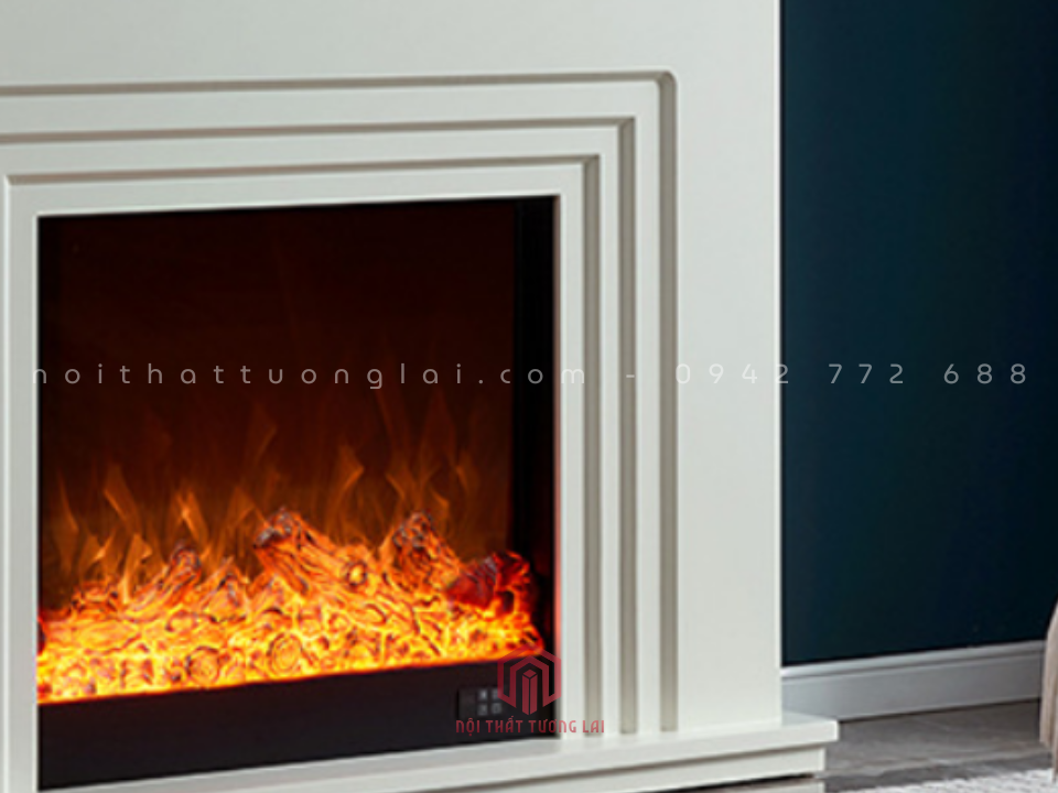 Lò Sưởi Trang Trí Hiện Đại Đơn Giản Giả Đá LSH6805