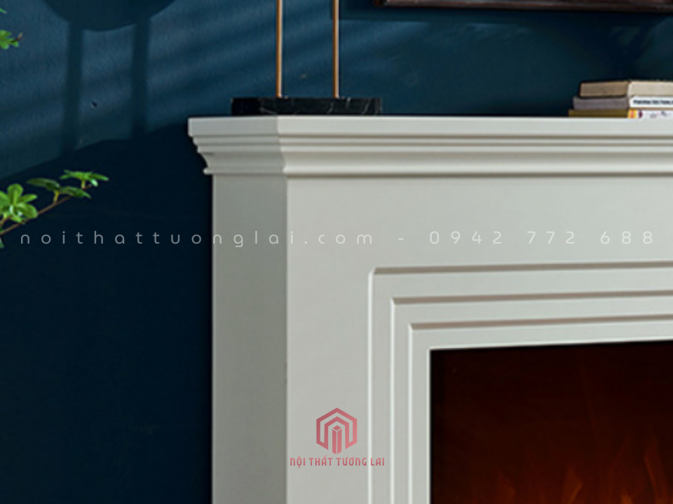 Lò Sưởi Trang Trí Hiện Đại Đơn Giản Giả Đá LSH6805