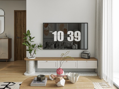 Thiết kế nội thất chung cư Ruby Vinhome 1 phòng ngủ CC6805