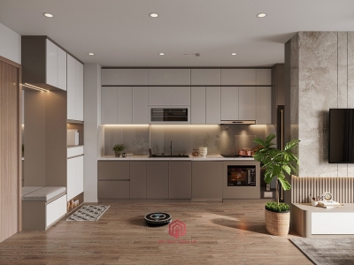 Thiết kế thi công nội thất chung cư TSQ CC6804