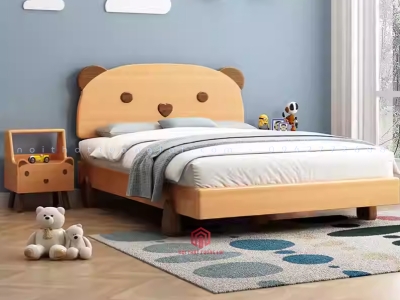 Mẫu giường hình gấu cute cho bé DG6805