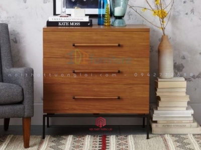 Tủ đầu giường 3 ngăn đẹp TD03