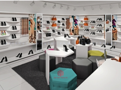 Thiết kế show room giầy nữ