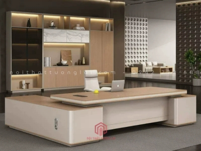 Bộ bàn ghế giám đốc phong cách hiện đại  tại Hà Nội BGD6818