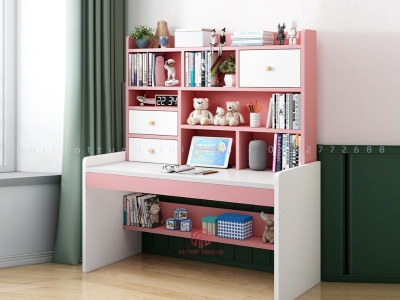 Bàn học liền giá sách BH6863