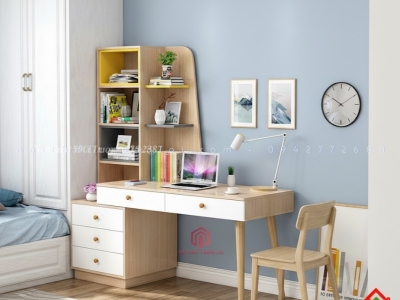 Bàn học sinh có giá sách BH6830