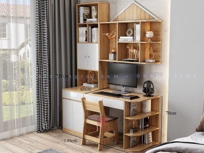 Bàn học sinh đẹp cho bé BH6813