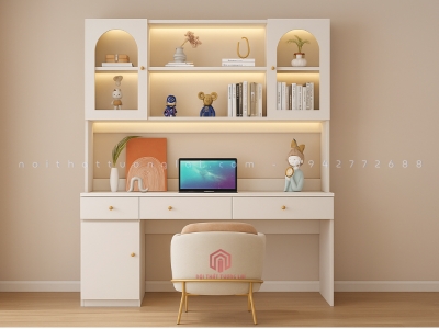 Bàn học sinh kèm đèn led hiện đại BH6857