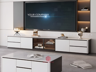 Mẫu Kệ Tivi Phòng Khách Đẹp Mới Nhất 2026 KE6820