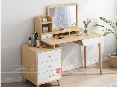 Bàn trang điểm gỗ thiết kế tinh tế BP6806