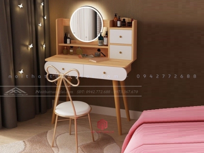 Bàn trang điểm đẹp thiết kế nhỏ gọn BP6805