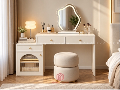 Bàn trang điểm đơn giản hiện đại kèm gương  BP6824