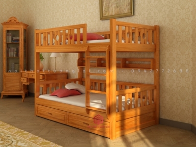 Giường 2 tầng cho bé GT6815