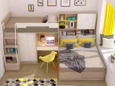 Giường tầng đa năng 3 trong 1 GT6801