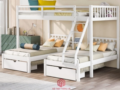 Giường tầng dành cho 3 bé độc đáo GT6834