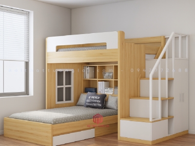 Giường tầng gỗ công nghiệp GT6810