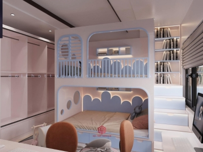 Giường tầng hộp cho trẻ em và người lớn GT6842