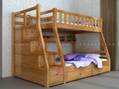 Giường tầng trẻ em đẹp GT6817
