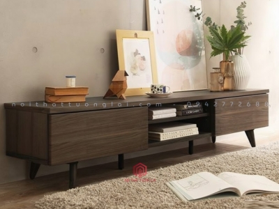 Kệ tivi đẹp bằng gỗ cao cấp KT6807