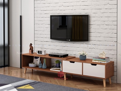 Kệ tivi gỗ nhiều ngăn lưu trữ KE6815