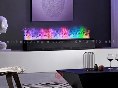 Lò sưởi trang trí 4D hơi nước kích thước 200cm ls4d6805