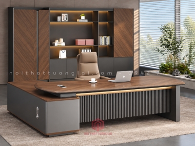 Mẫu bàn giám đốc chữ L đẹp và đẳng cấp BGD6821