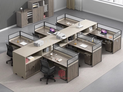 Mẫu bàn làm việc đẹp hiện đại có hộc khóa BVP6807